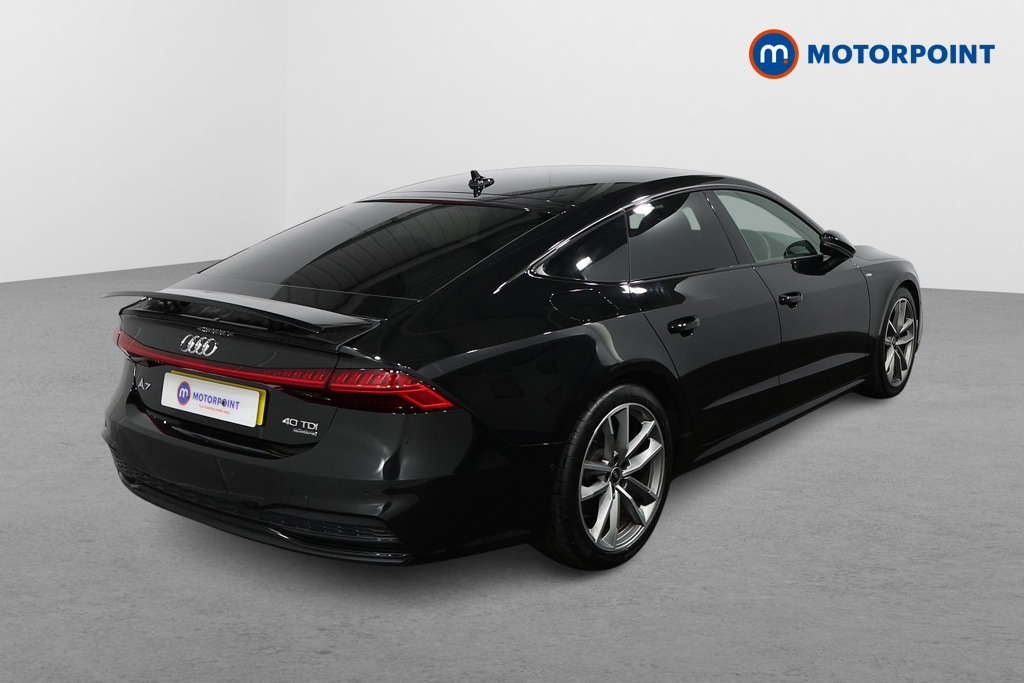 Audi A7 Black Edition Automatic Diesel Hatchback - Stock Number (1499734) - Drivers side rear corner