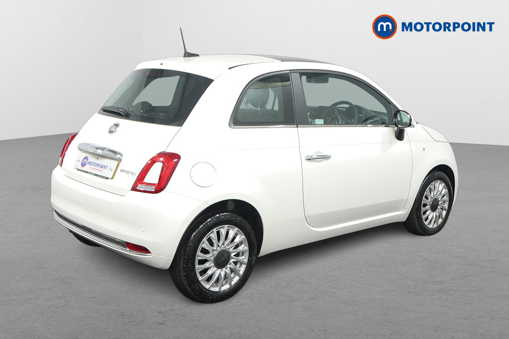 Fiat 500 1.0 Mild Hybrid 3Dr Manual Petrol-Electric Hybrid Hatchback - Stock Number (1495967) - Drivers side rear corner