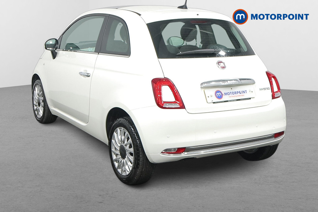 Fiat 500 1.0 Mild Hybrid 3Dr Manual Petrol-Electric Hybrid Hatchback - Stock Number (1495967) - Passenger side rear corner