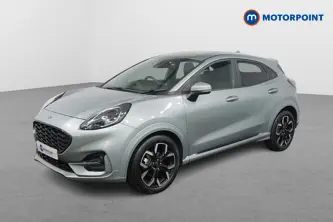 Ford Puma St-Line X Manual Petrol-Electric Hybrid SUV - Stock Number (1493165) - Passenger side front corner