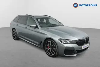 BMW 5 Series M Sport Automatic Petrol Plug-In Hybrid Estate - Stock Number (1498874) - Drivers side front corner