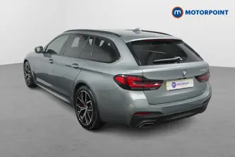 BMW 5 Series M Sport Automatic Petrol Plug-In Hybrid Estate - Stock Number (1498874) - Passenger side rear corner