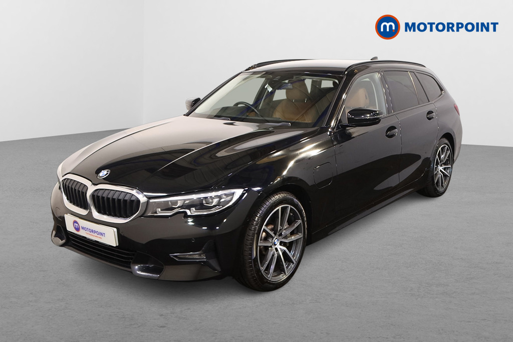 BMW 3 Series Sport Pro Automatic Petrol Plug-In Hybrid Estate - Stock Number (1486678) - Passenger side front corner