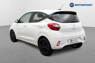 Hyundai I10 Premium Automatic Petrol Hatchback - Stock Number (1488587) - Passenger side rear corner