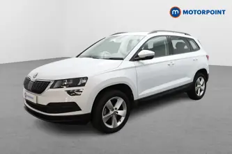 Skoda Karoq SE Manual Petrol SUV - Stock Number (1496292) - Passenger side front corner