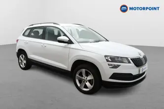 Skoda Karoq SE Manual Petrol SUV - Stock Number (1496292) - Drivers side front corner