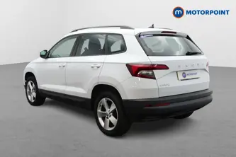 Skoda Karoq SE Manual Petrol SUV - Stock Number (1496292) - Passenger side rear corner