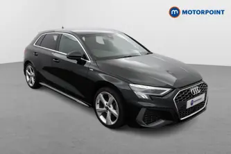 Audi A3 S Line Manual Petrol Hatchback - Stock Number (1496481) - Drivers side front corner