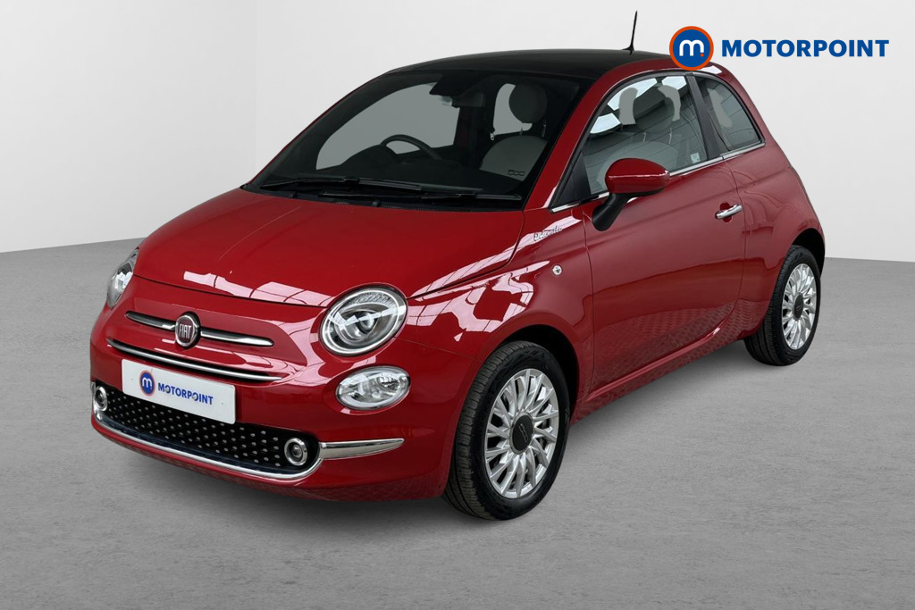 Fiat 500 Dolcevita Manual Petrol-Electric Hybrid Hatchback - Stock Number (1498260) - Passenger side front corner