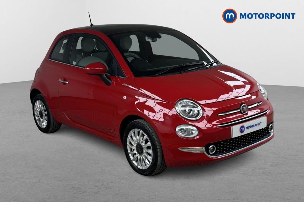 Fiat 500 Dolcevita Manual Petrol-Electric Hybrid Hatchback - Stock Number (1498260) - Drivers side front corner