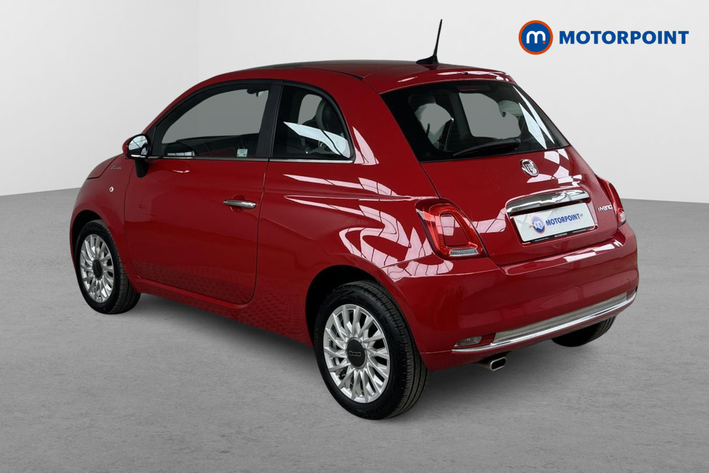 Fiat 500 Dolcevita Manual Petrol-Electric Hybrid Hatchback - Stock Number (1498260) - Passenger side rear corner