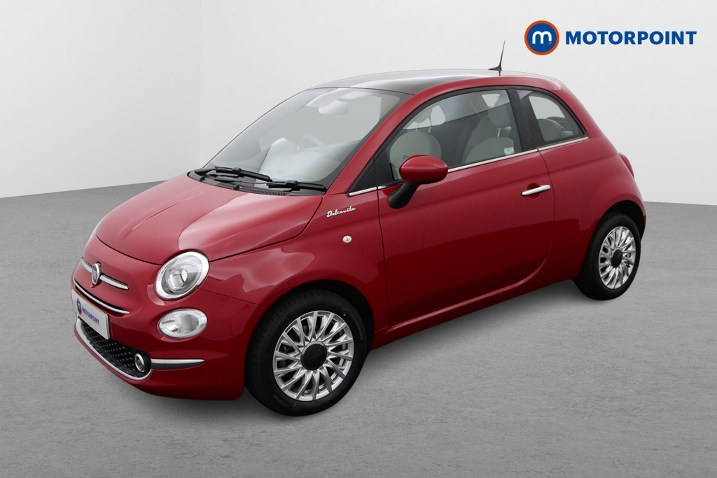 Fiat 500 Dolcevita Manual Petrol-Electric Hybrid Hatchback - Stock Number (1498274) - Passenger side front corner