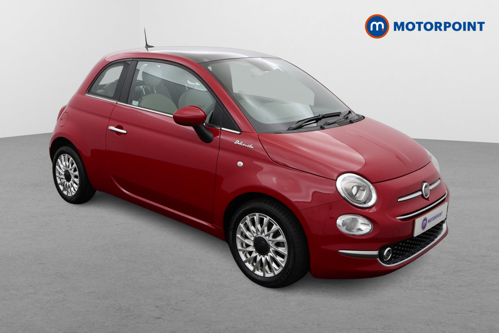 Fiat 500 Dolcevita Manual Petrol-Electric Hybrid Hatchback - Stock Number (1498274) - Drivers side front corner