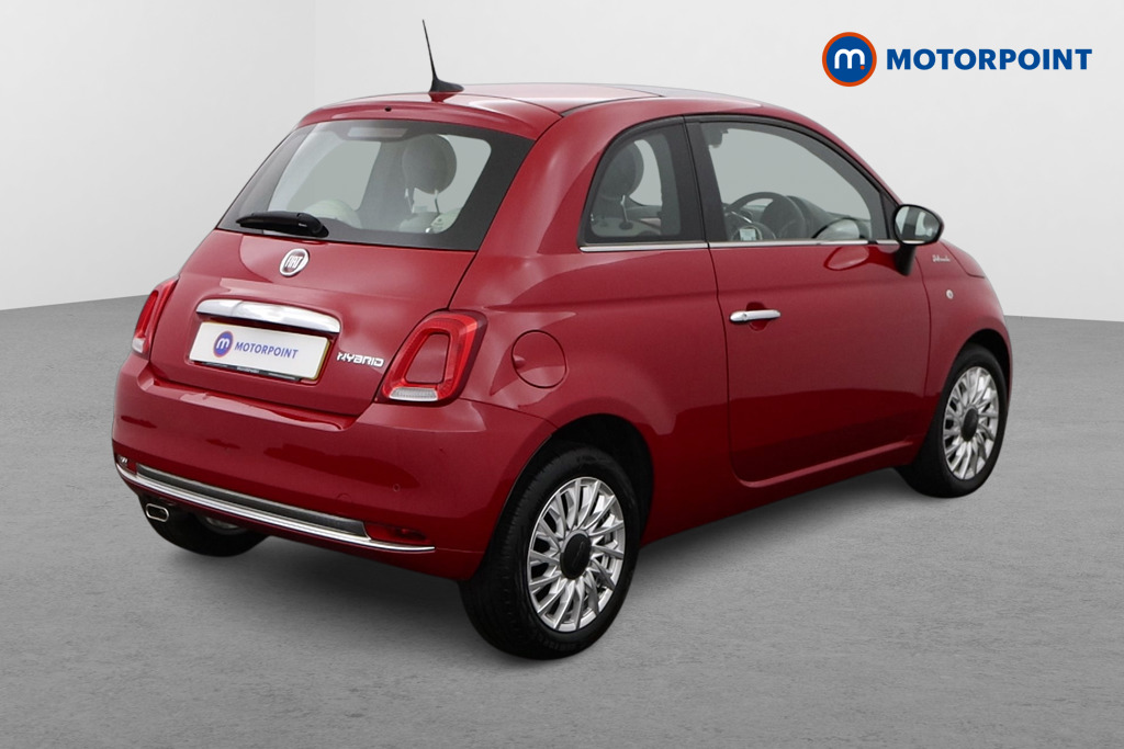 Fiat 500 Dolcevita Manual Petrol-Electric Hybrid Hatchback - Stock Number (1498274) - Drivers side rear corner