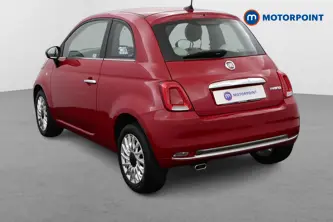 Fiat 500 Dolcevita Manual Petrol-Electric Hybrid Hatchback - Stock Number (1498274) - Passenger side rear corner