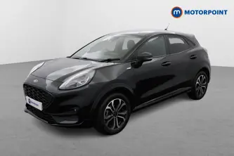 Ford Puma St-Line Manual Petrol-Electric Hybrid SUV - Stock Number (1499334) - Passenger side front corner