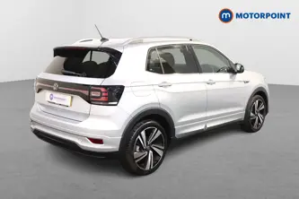 Volkswagen T-Cross R-Line Automatic Petrol SUV - Stock Number (1500287) - Drivers side rear corner