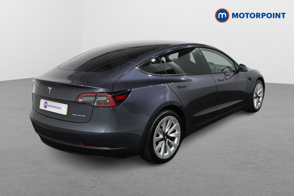 Tesla Model 3 Long Range Automatic Electric Saloon - Stock Number (1500593) - Drivers side rear corner