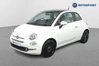 Fiat 500 Star Manual Petrol-Electric Hybrid Hatchback - Stock Number (1492632) - Passenger side front corner