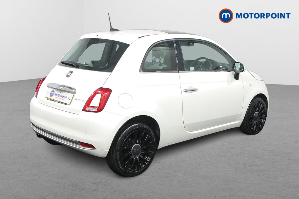 Fiat 500 Star Manual Petrol-Electric Hybrid Hatchback - Stock Number (1492632) - Drivers side rear corner