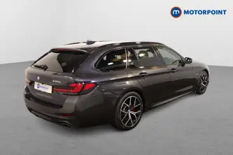 BMW 5 Series M Sport Automatic Petrol Plug-In Hybrid Estate - Stock Number (1498867) - Drivers side rear corner