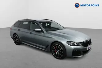 BMW 5 Series M Sport Automatic Petrol Plug-In Hybrid Estate - Stock Number (1498870) - Drivers side front corner