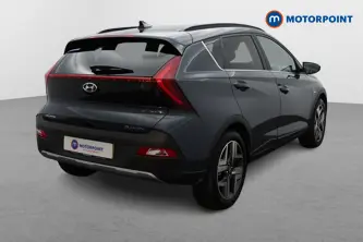 Hyundai Bayon Premium Automatic Petrol-Electric Hybrid SUV - Stock Number (1499034) - Drivers side rear corner