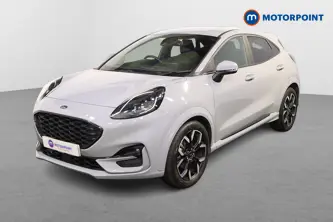 Ford Puma St-Line X Manual Petrol-Electric Hybrid SUV - Stock Number (1499668) - Passenger side front corner