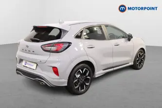 Ford Puma St-Line X Manual Petrol-Electric Hybrid SUV - Stock Number (1499668) - Drivers side rear corner