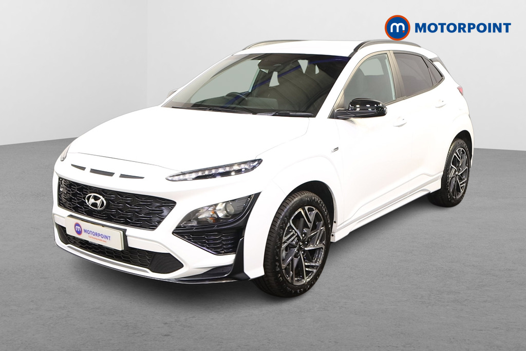 Hyundai Kona N Line Manual Petrol-Electric Hybrid SUV - Stock Number (1500379) - Passenger side front corner