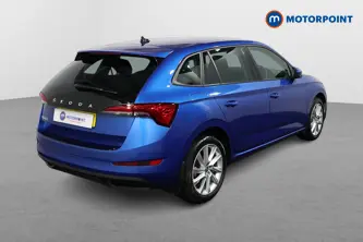 Skoda Scala Se L Manual Petrol Hatchback - Stock Number (1500689) - Drivers side rear corner