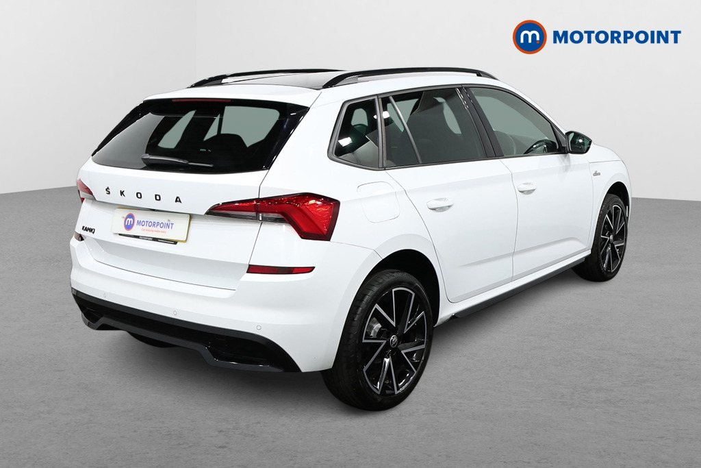 Skoda Kamiq Monte Carlo Manual Petrol SUV - Stock Number (1500844) - Drivers side rear corner