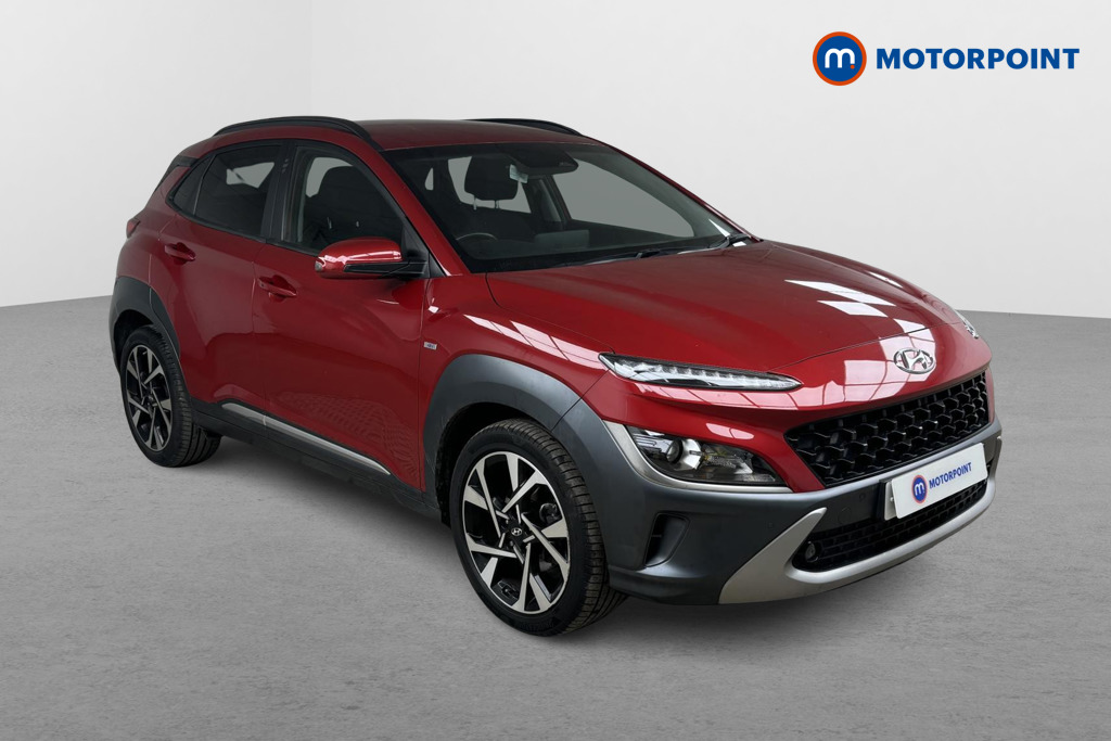 Hyundai Kona Premium Manual Petrol-Electric Hybrid SUV - Stock Number (1474128) - Drivers side front corner