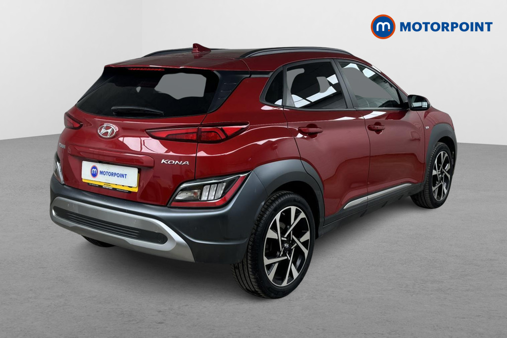 Hyundai Kona Premium Manual Petrol-Electric Hybrid SUV - Stock Number (1474128) - Drivers side rear corner