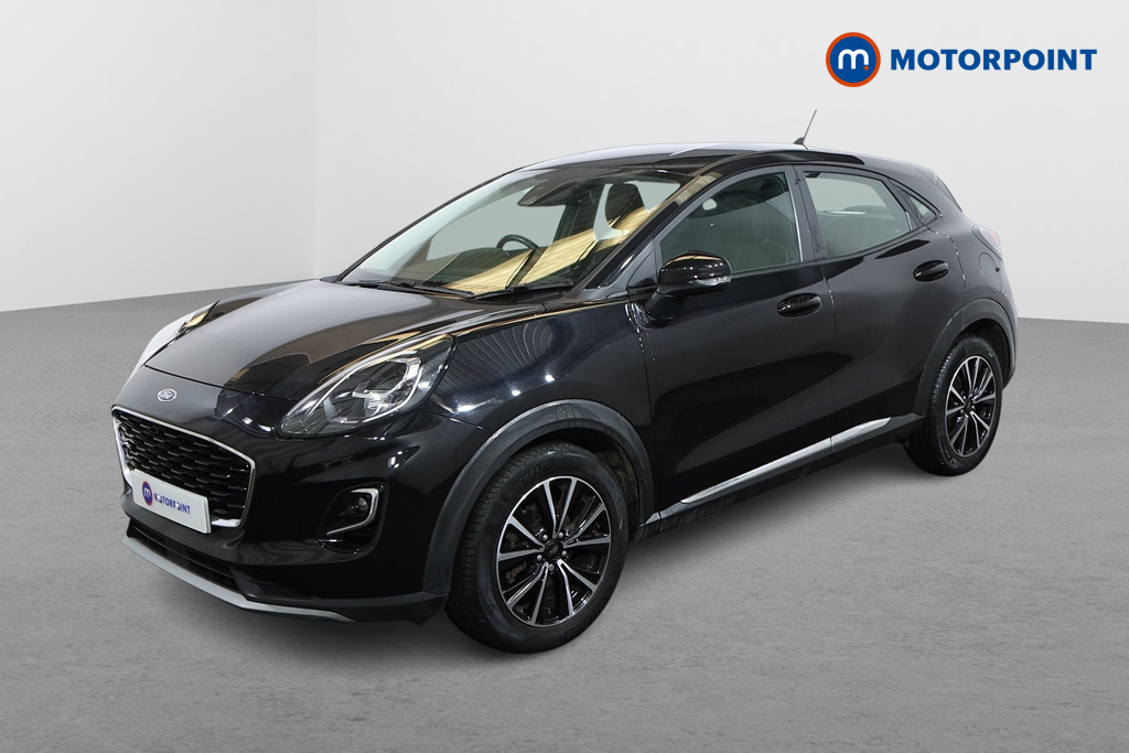 Ford Puma Titanium Manual Petrol-Electric Hybrid SUV - Stock Number (1486628) - Passenger side front corner