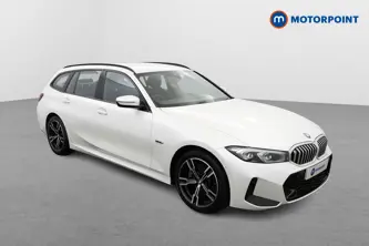 BMW 3 Series M Sport Automatic Petrol Plug-In Hybrid Estate - Stock Number (1494560) - Drivers side front corner