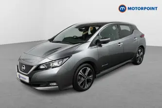 Nissan Leaf Tekna Automatic Electric Hatchback - Stock Number (1495045) - Passenger side front corner