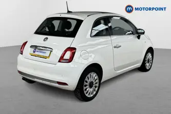 Fiat 500 Lounge Manual Petrol Hatchback - Stock Number (1495806) - Drivers side rear corner