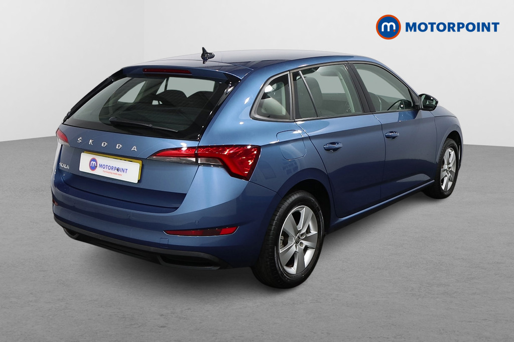 Skoda Scala SE Manual Petrol Hatchback - Stock Number (1495937) - Drivers side rear corner