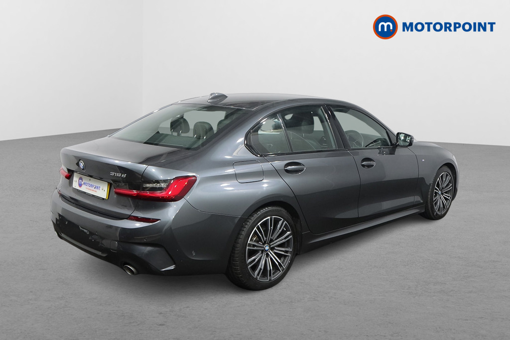 BMW 3 Series M Sport Manual Diesel Saloon - Stock Number (1496012) - Drivers side rear corner