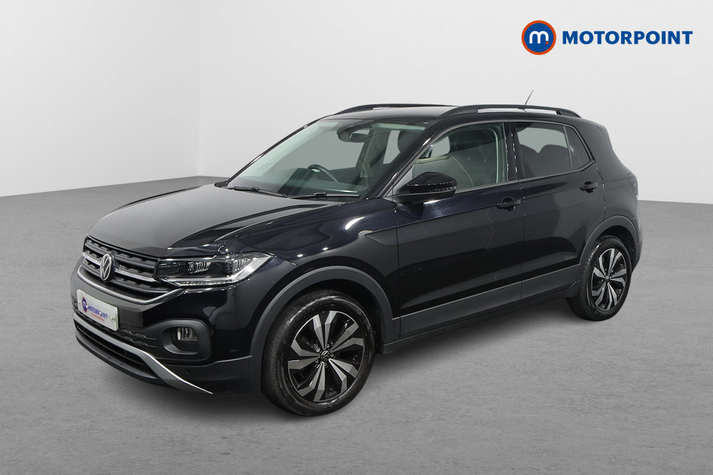 Volkswagen T-Cross Black Edition Manual Petrol SUV - Stock Number (1496903) - Passenger side front corner