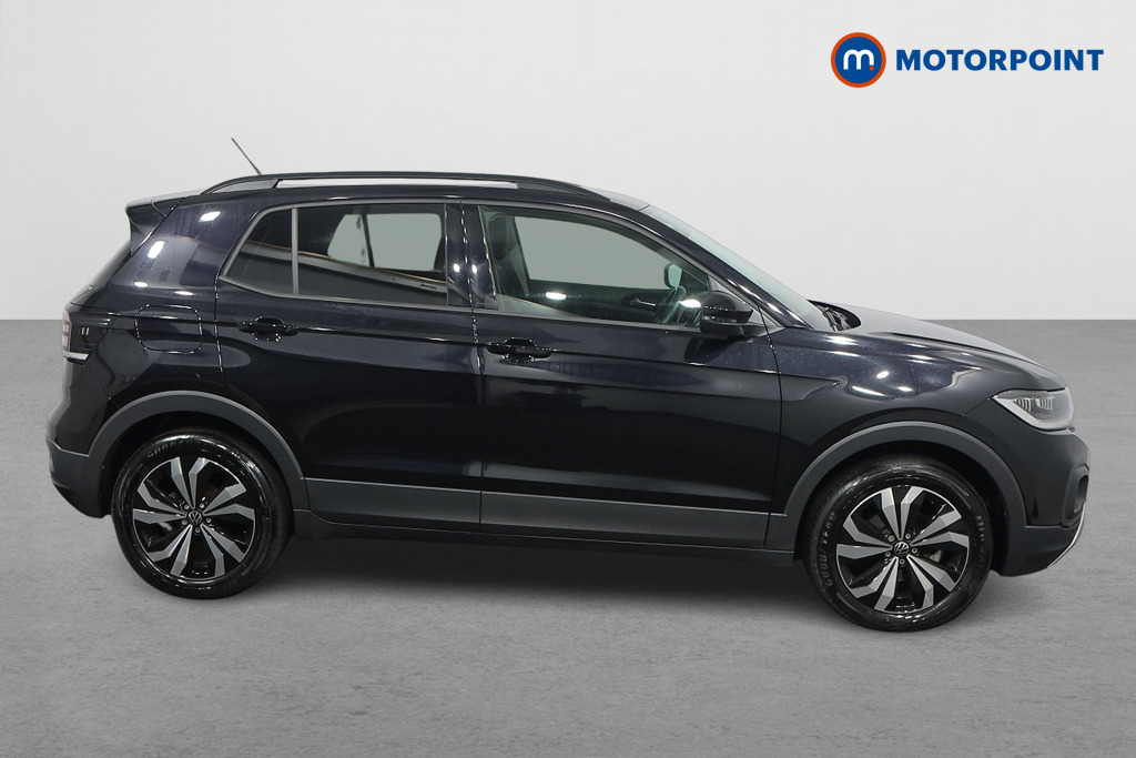 Volkswagen T-Cross Black Edition Manual Petrol SUV - Stock Number (1496903) - Drivers side