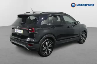 Volkswagen T-Cross Black Edition Manual Petrol SUV - Stock Number (1496903) - Drivers side rear corner