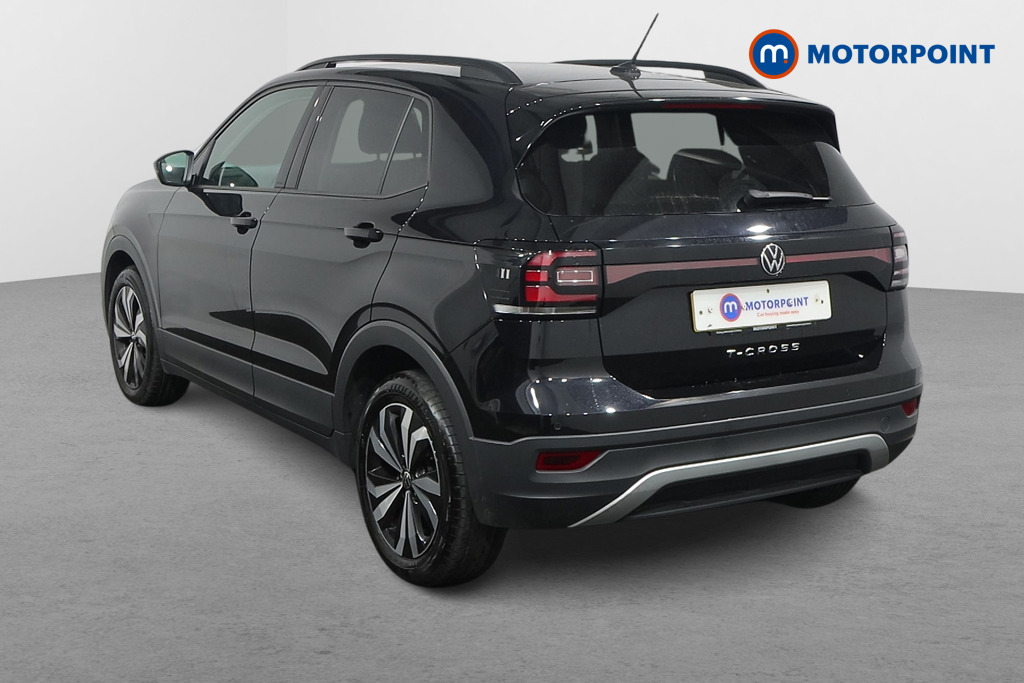 Volkswagen T-Cross Black Edition Manual Petrol SUV - Stock Number (1496903) - Passenger side rear corner