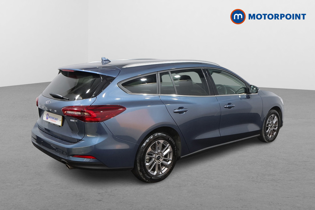 Ford Focus Titanium Manual Petrol-Electric Hybrid Estate - Stock Number (1497101) - Drivers side rear corner