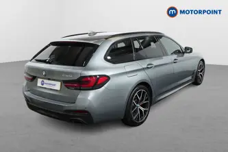 BMW 5 Series M Sport Automatic Petrol Plug-In Hybrid Estate - Stock Number (1497507) - Drivers side rear corner