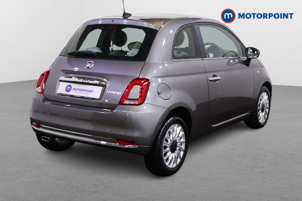 Fiat 500 Dolcevita Manual Petrol-Electric Hybrid Hatchback - Stock Number (1498247) - Drivers side rear corner