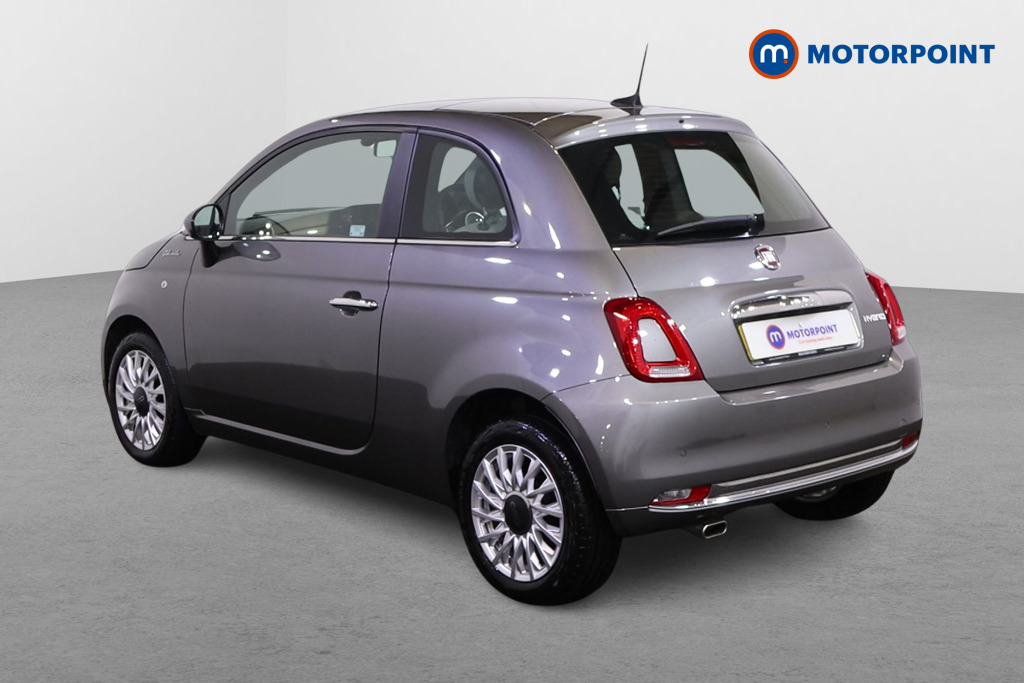 Fiat 500 Dolcevita Manual Petrol-Electric Hybrid Hatchback - Stock Number (1498247) - Passenger side rear corner