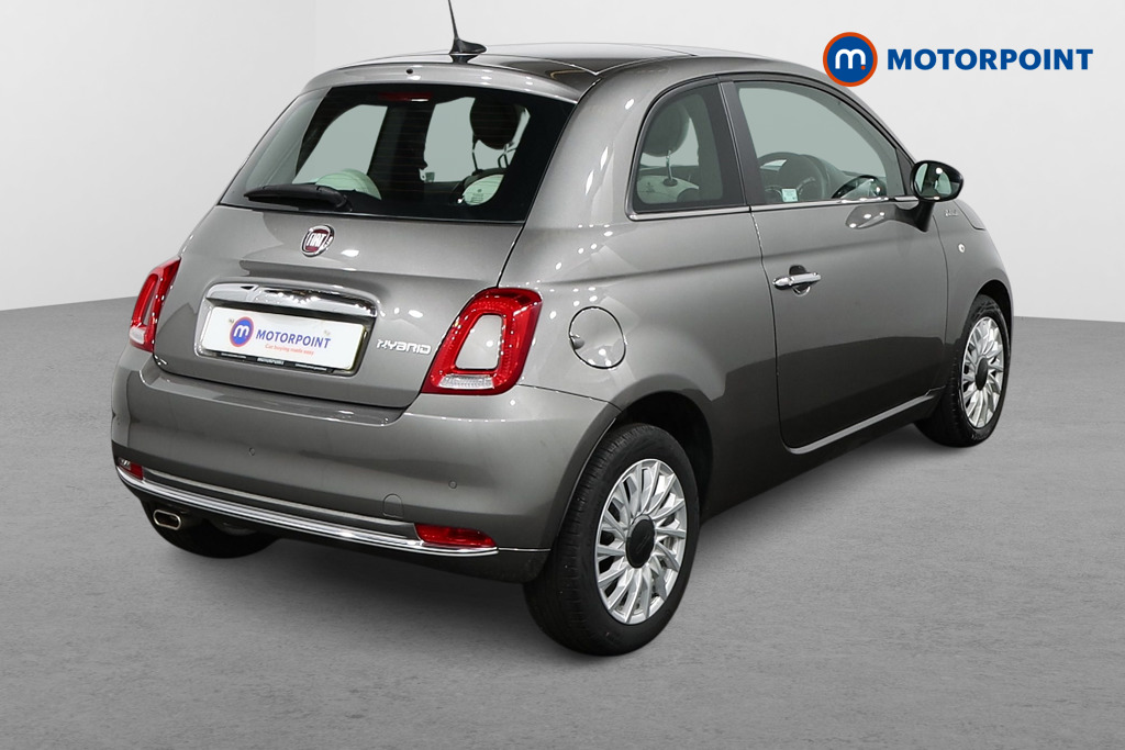 Fiat 500 Dolcevita Manual Petrol-Electric Hybrid Hatchback - Stock Number (1498252) - Drivers side rear corner