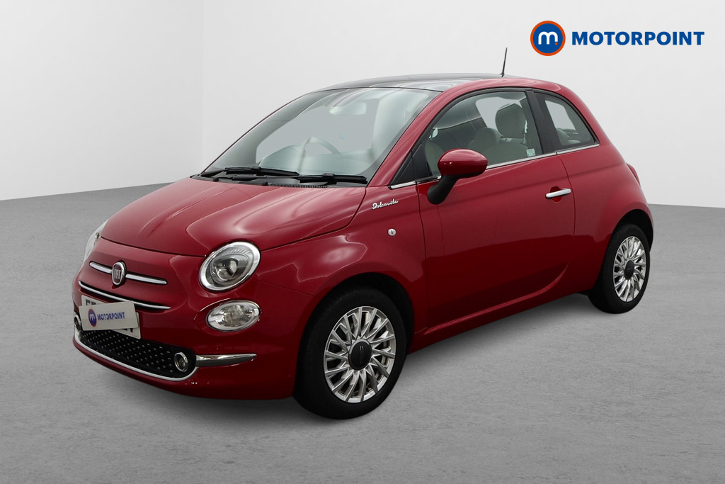 Fiat 500 Dolcevita Manual Petrol-Electric Hybrid Hatchback - Stock Number (1498263) - Passenger side front corner